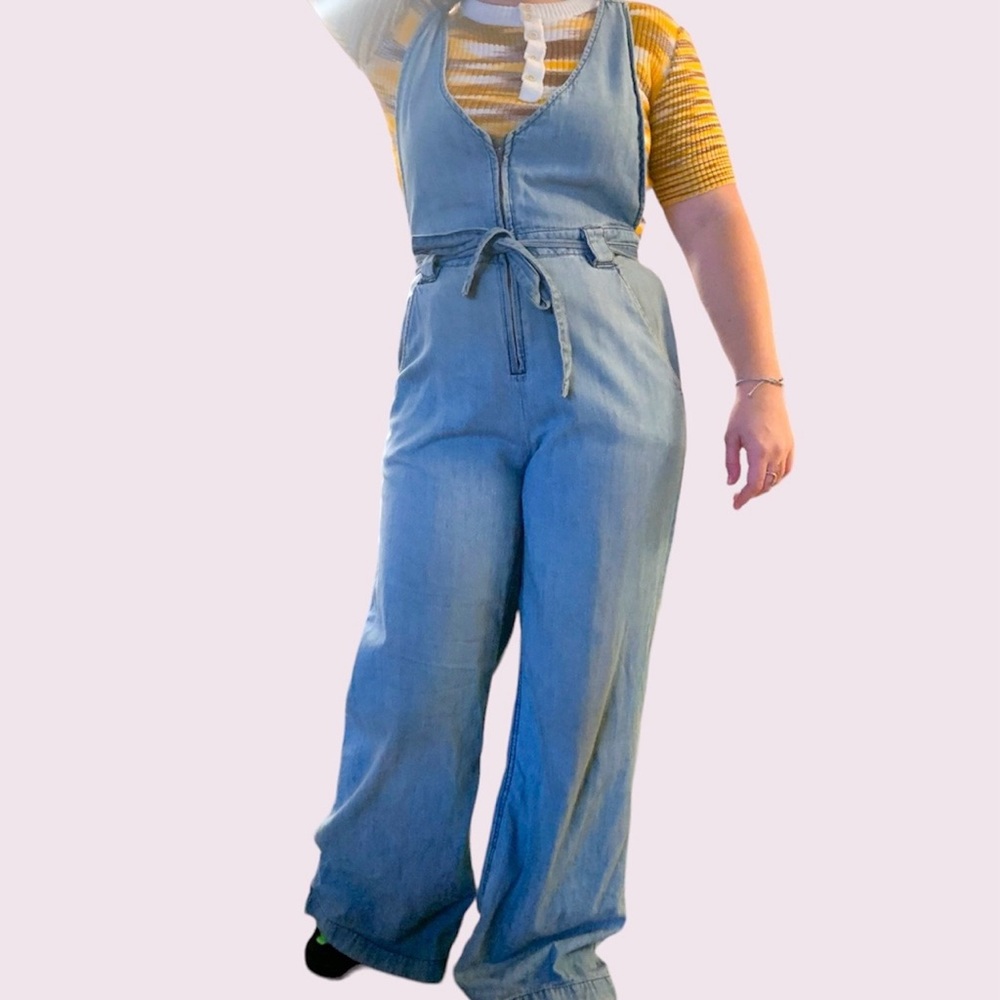 FP chambray jumpsuit
